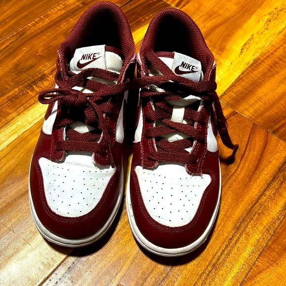 Nike Red and White Sneakers - Picture 1 of 6